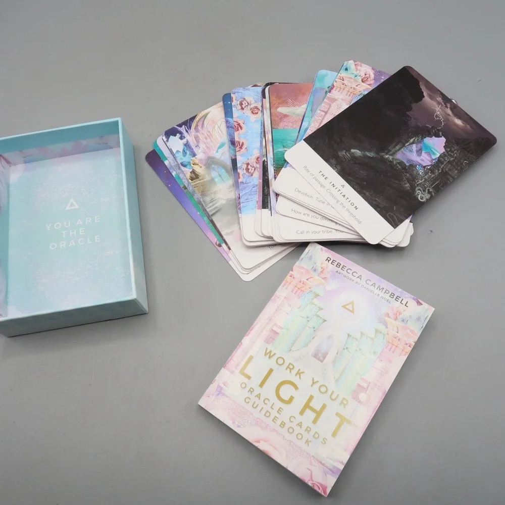 Work Your Light Oracle Cards, Rebecca Campbell, with Book Oracle Deck Intuition